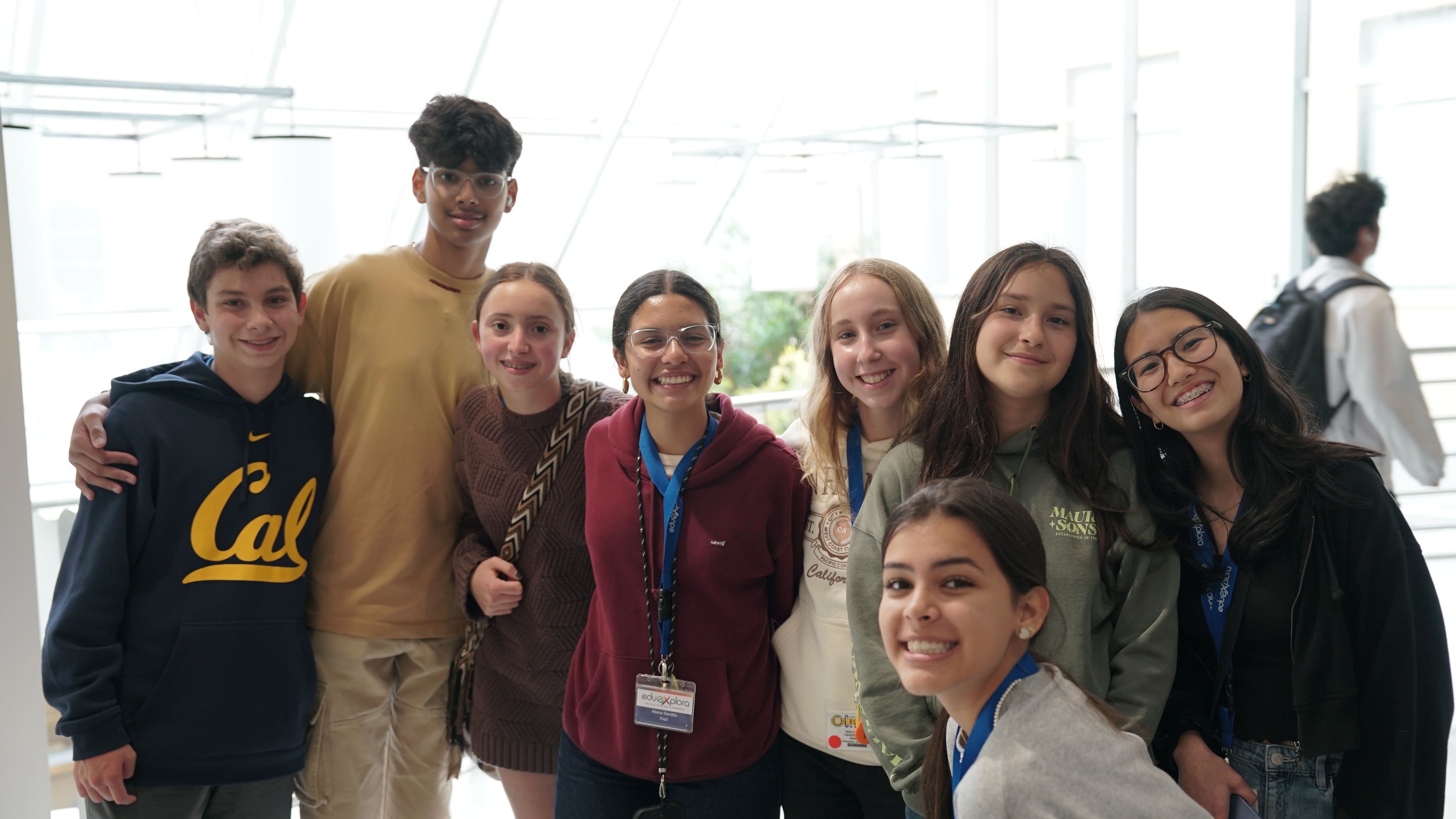 Students collaborating during a Honors Academies course